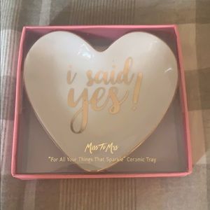 I said yes ring dish